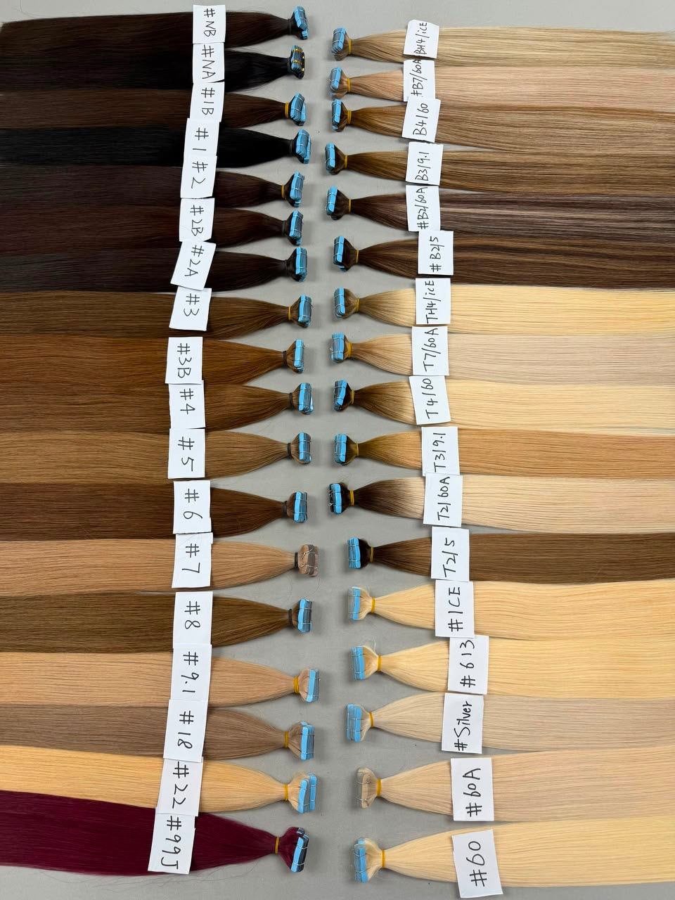 Extensions Kératine – Light Colors