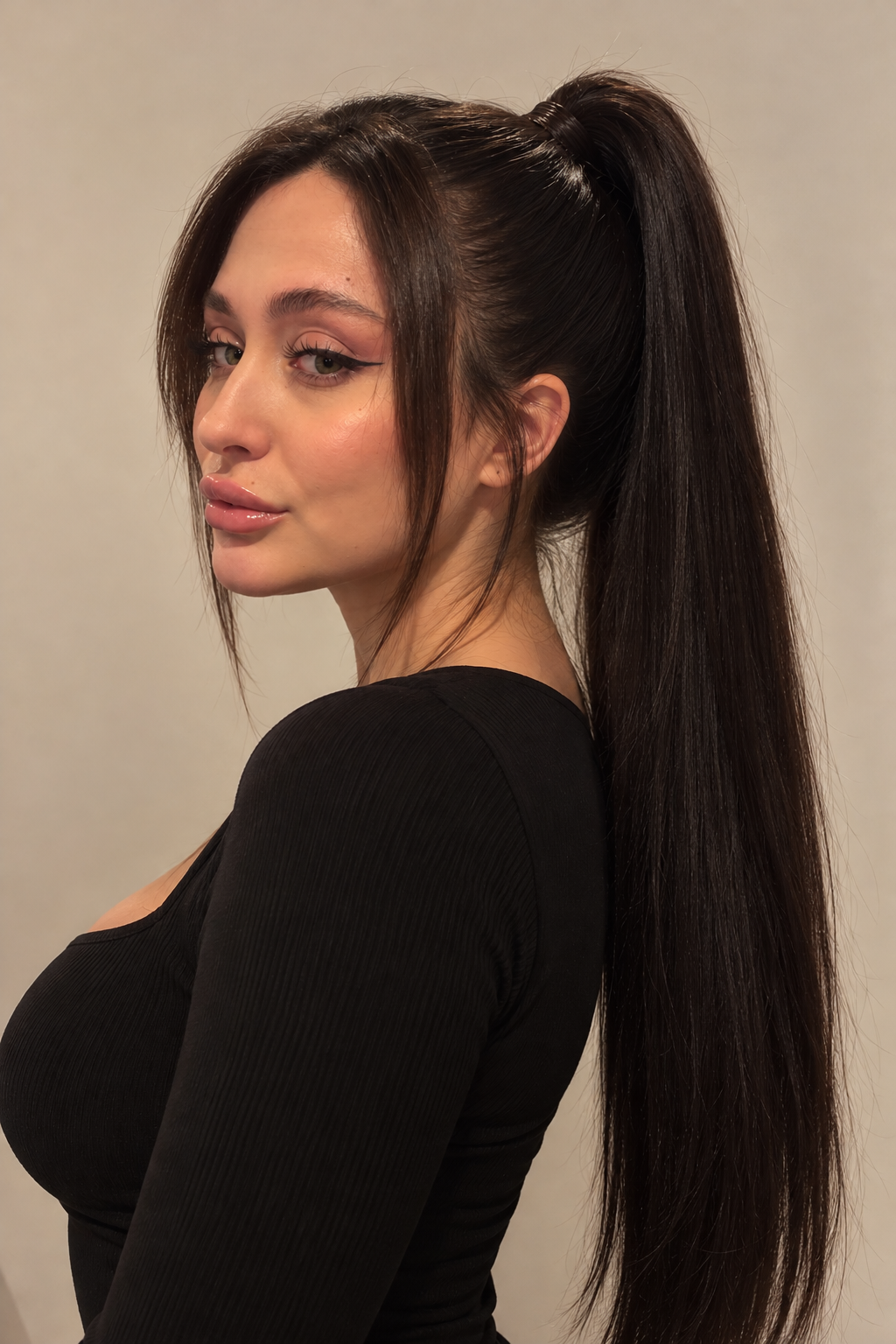 Ponytail / Postiche – Dark Colors