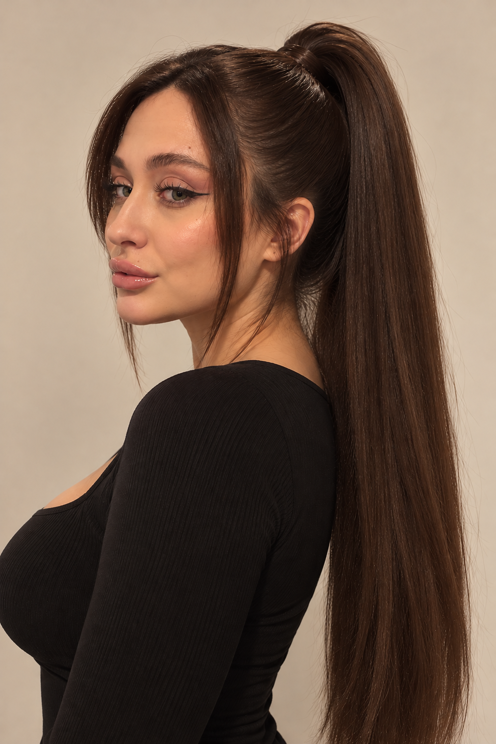 Ponytail / Postiche – Dark Colors