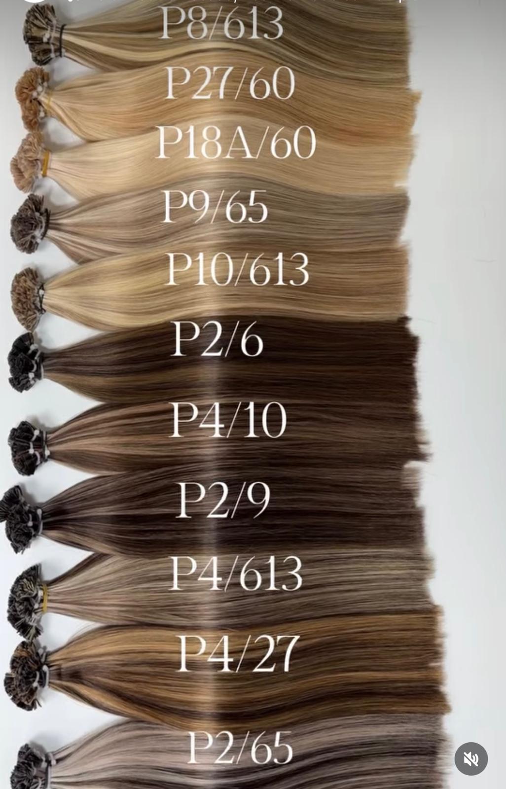 Extensions Kératine – Ombré Colors