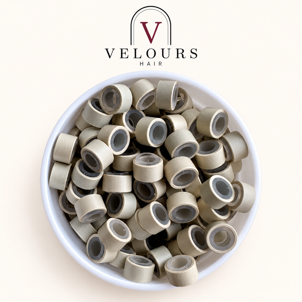 Micro-rings, coloris Gris clair