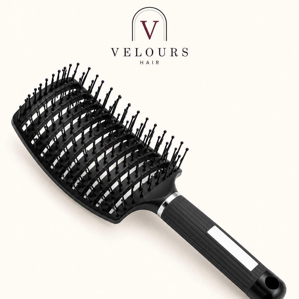 Brosse spéciale extensions noire
