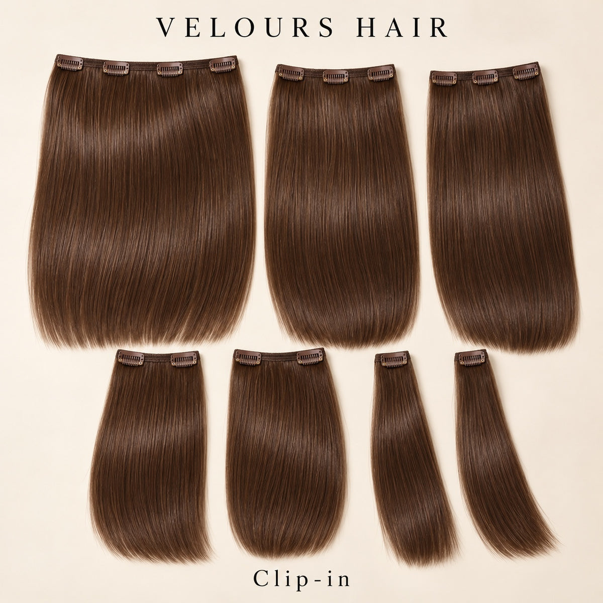 Velours Hair — extensions Clip-in