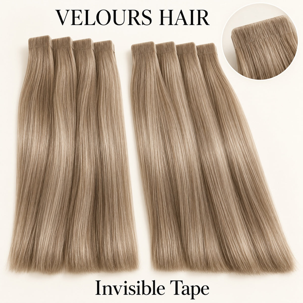 Velours Hair — extensions Invisible Tape