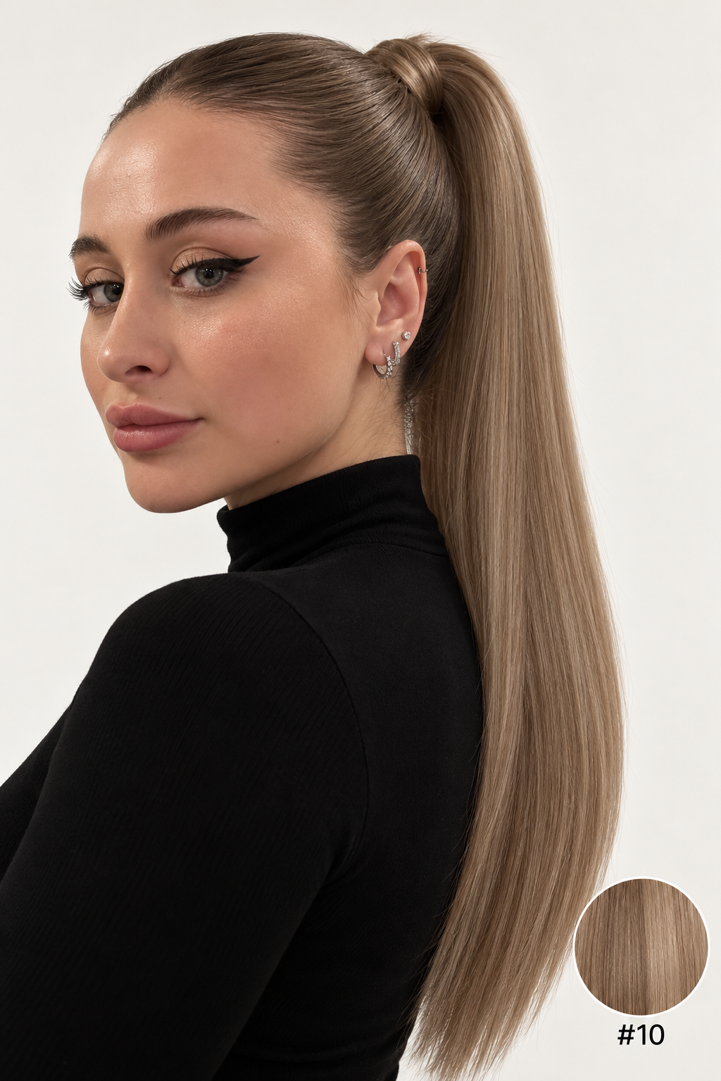 Ponytail light nuance #10 — couleur corrigée